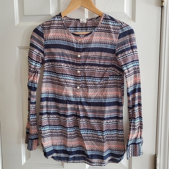 Crewcuts Striped Cotton Tunic Girls size 14 - Picture 1 of 7